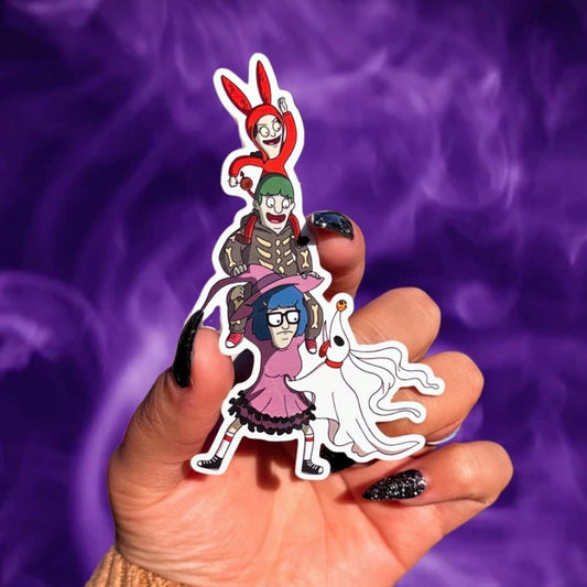 Bob's Burgers Keychain | Bob Linda Tina Gene Louise Belcher | Bob's Burgers  Acrylic Keychain