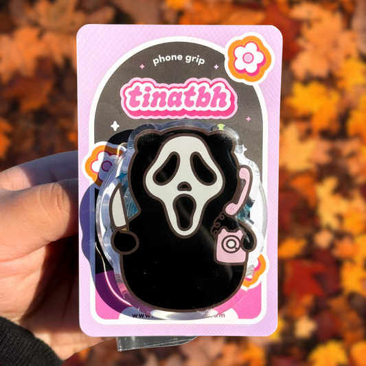 Ghost Face Magnetic Phone Grip