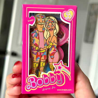 Rollerskate Bobby Enamel Pin - [B GRADE]