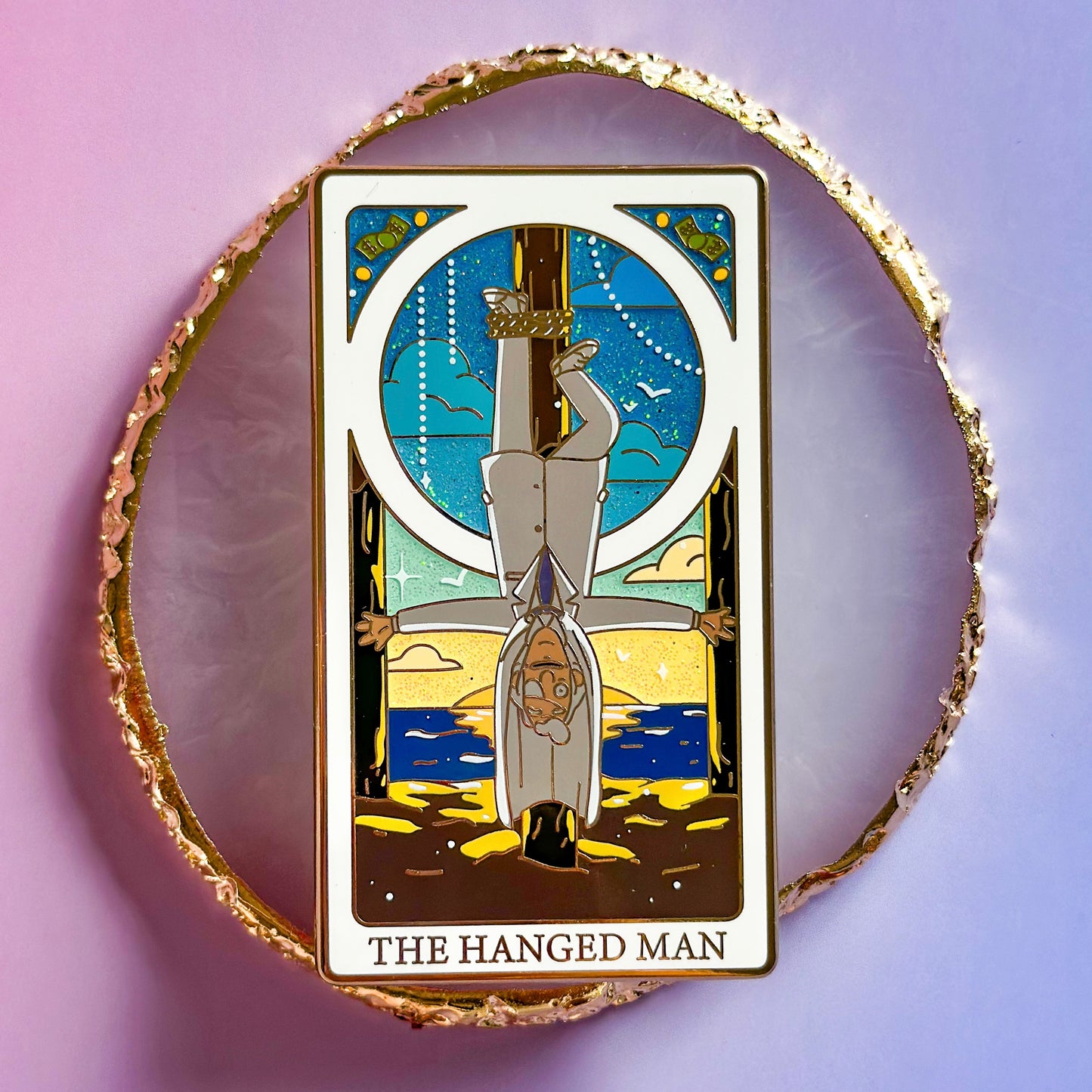 The Hanged Man Enamel Pin