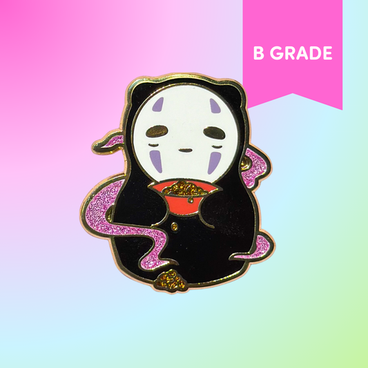 Faceless Spirit Enamel Pin [B GRADE]