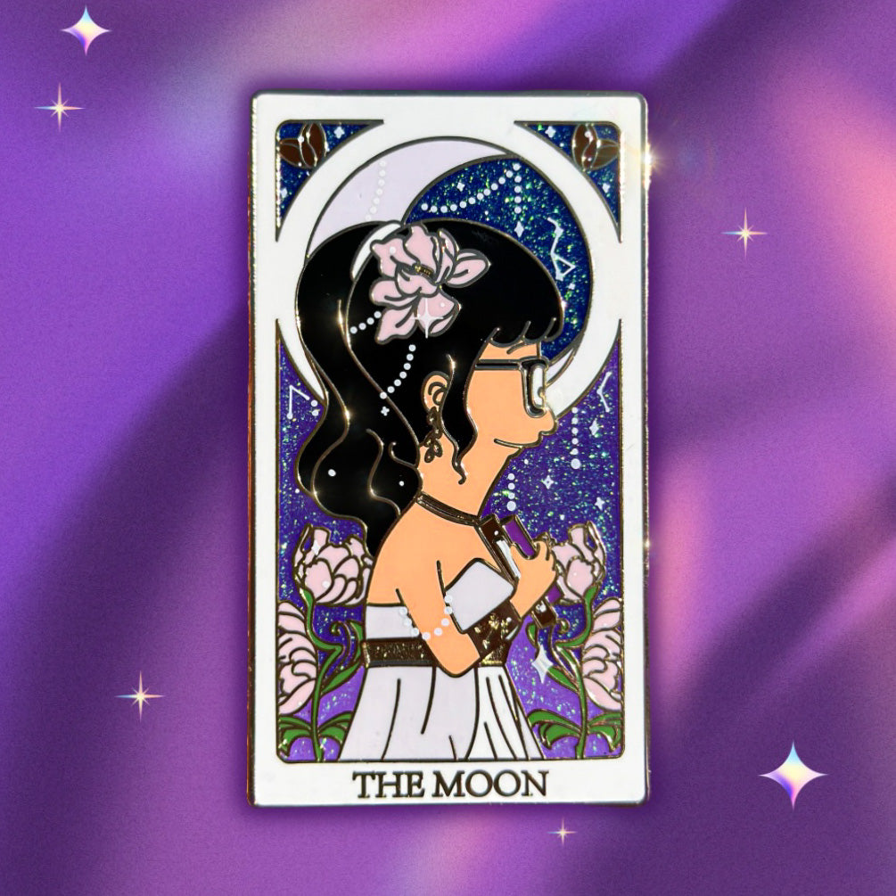 The Moon Enamel Pin