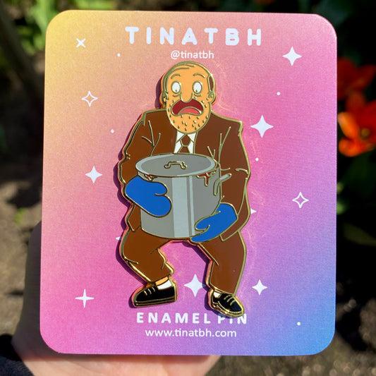 Teddy's Famous Chili Enamel Pin