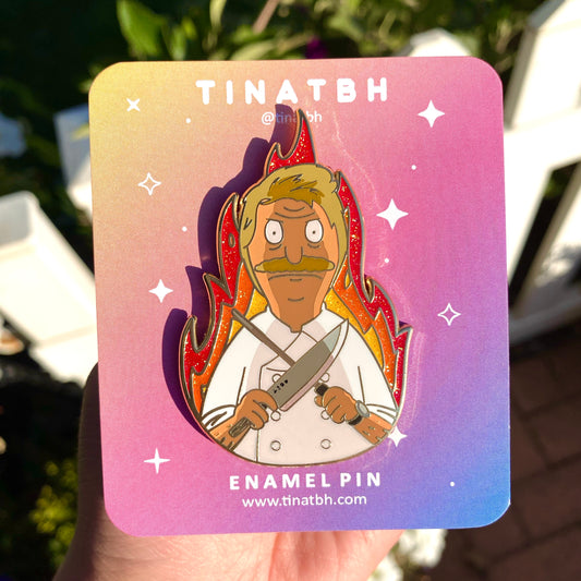 Gordon Belcher Enamel Pin